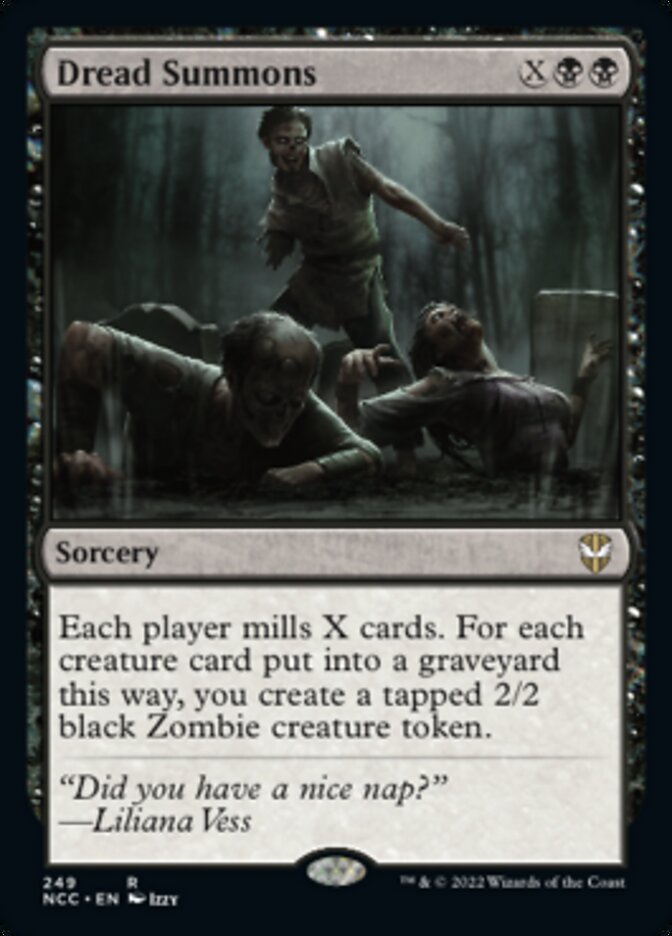 Dread Summons [Streets of New Capenna Commander] | Jomio and Rueliete's Cards and Comics