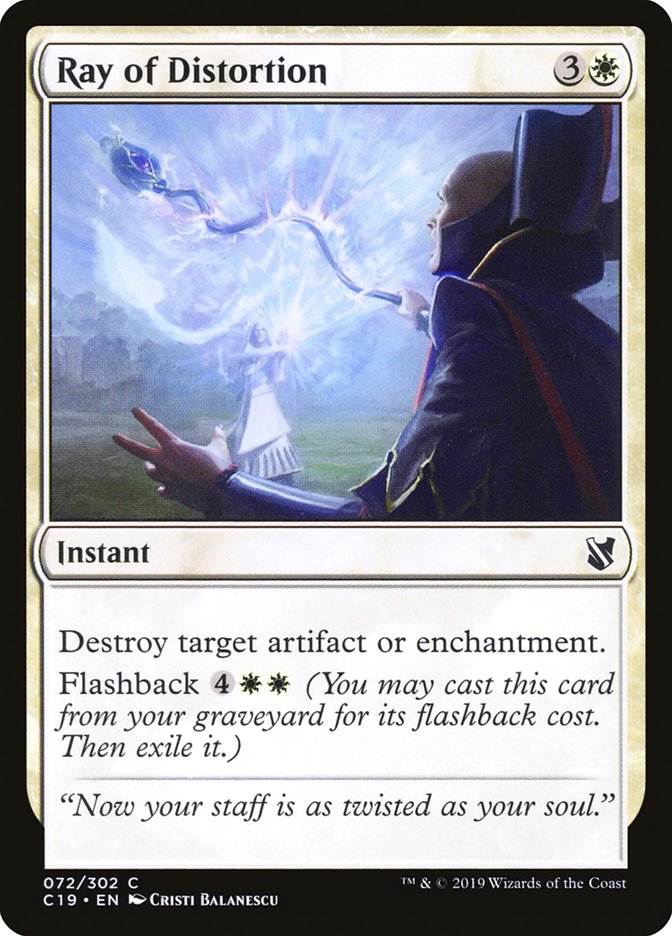 Ray of Distortion [Commander 2019] | Jomio and Rueliete's Cards and Comics