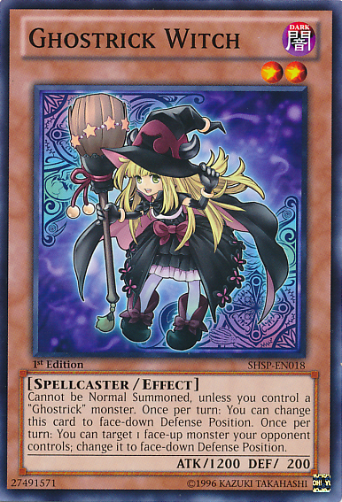 Ghostrick Witch [SHSP-EN018] Common | Jomio and Rueliete's Cards and Comics