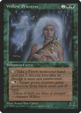Willow Priestess [Homelands] | Jomio and Rueliete's Cards and Comics