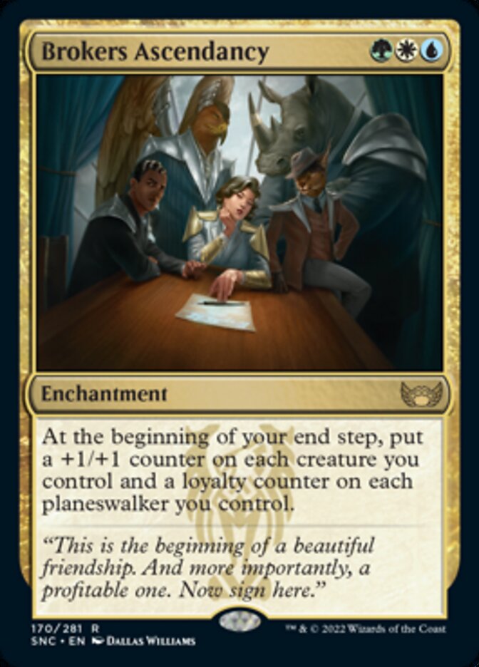 Brokers Ascendancy [Streets of New Capenna] | Jomio and Rueliete's Cards and Comics