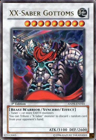 XX-Saber Gottoms [ANPR-EN044] Ultra Rare | Jomio and Rueliete's Cards and Comics