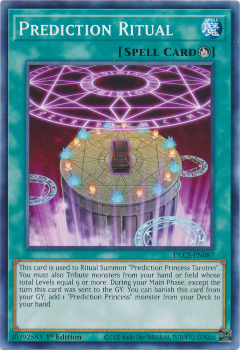 Prediction Ritual [DLCS-EN087] Common | Jomio and Rueliete's Cards and Comics