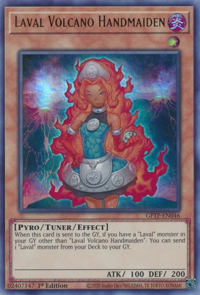 Laval Volcano Handmaiden [GFTP-EN046] Ultra rare | Jomio and Rueliete's Cards and Comics