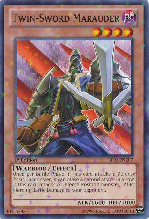 Twin-Sword Marauder [BP01-EN207] Starfoil Rare | Jomio and Rueliete's Cards and Comics