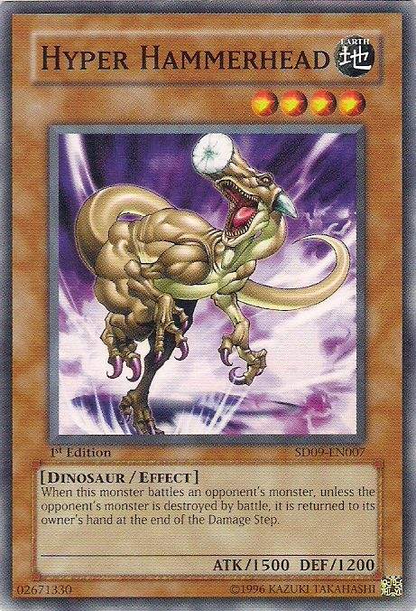 Hyper Hammerhead [SD09-EN007] Common | Jomio and Rueliete's Cards and Comics