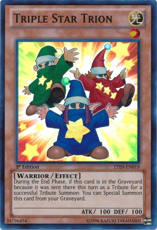 Triple Star Trion [ZTIN-EN019] Super Rare | Jomio and Rueliete's Cards and Comics
