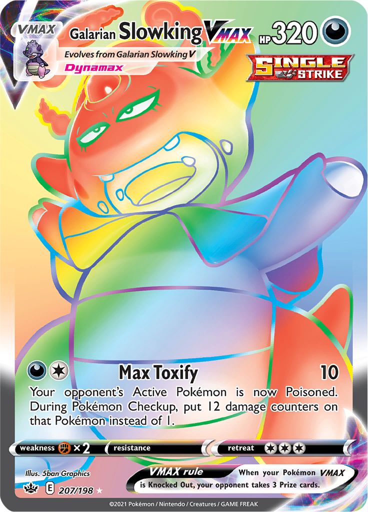 Galarian Slowking VMAX (207/198) [Sword & Shield: Chilling Reign] | Jomio and Rueliete's Cards and Comics
