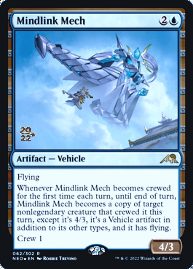 Mindlink Mech [Kamigawa: Neon Dynasty Prerelease Promos] | Jomio and Rueliete's Cards and Comics