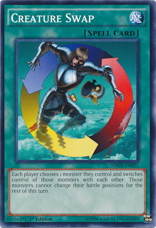 Creature Swap [SDGR-EN027] Common | Jomio and Rueliete's Cards and Comics