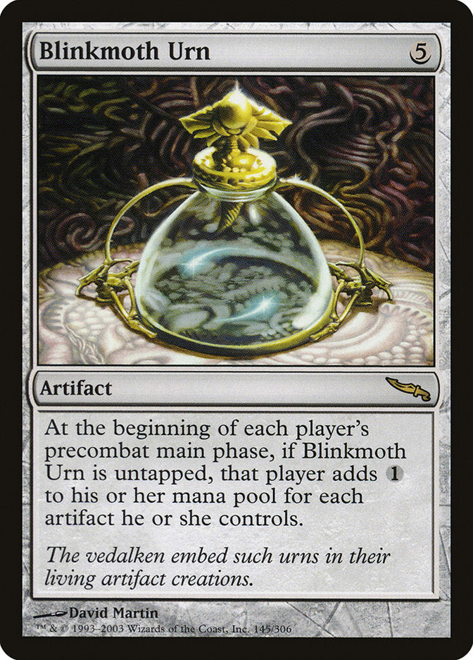 Blinkmoth Urn [Mirrodin] | Jomio and Rueliete's Cards and Comics