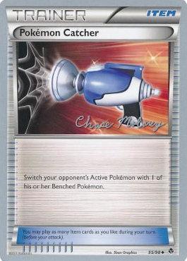 Pokemon Catcher (95/98) (Eeltwo - Chase Moloney) [World Championships 2012] | Jomio and Rueliete's Cards and Comics