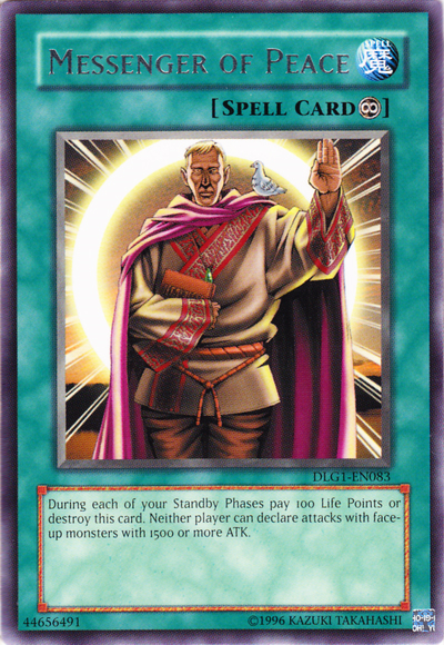 Messenger of Peace [DLG1-EN083] Rare | Jomio and Rueliete's Cards and Comics