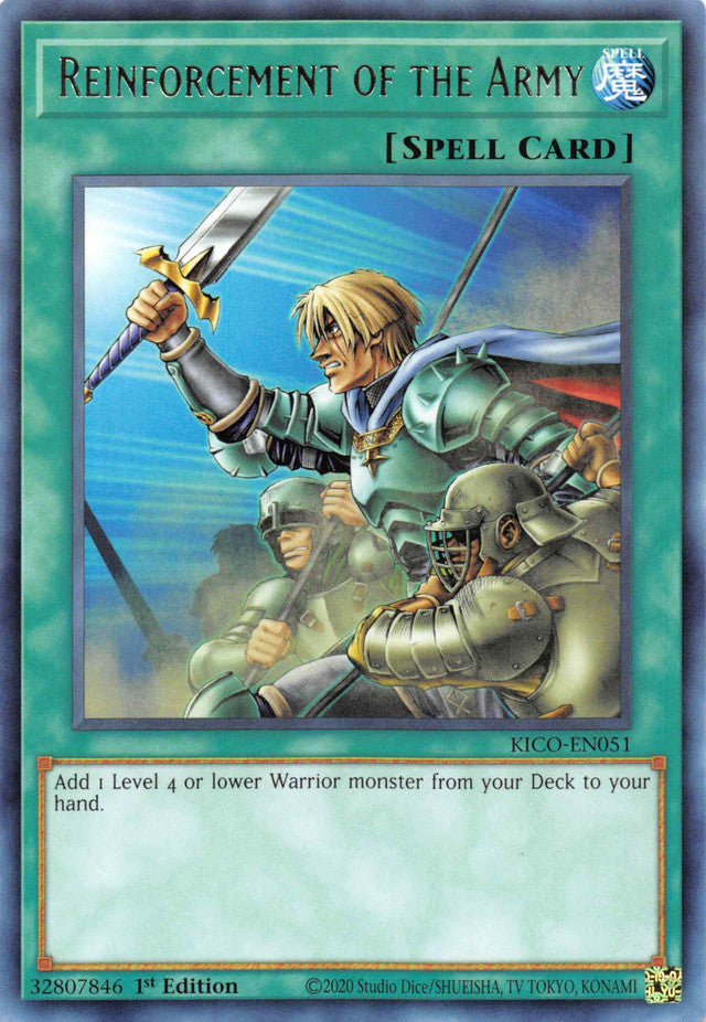 Reinforcement of the Army [KICO-EN051] Rare | Jomio and Rueliete's Cards and Comics