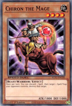 Chiron the Mage [SGX1-ENC05] Common | Jomio and Rueliete's Cards and Comics