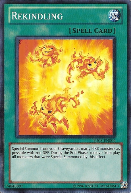 Rekindling [TU03-EN004] Super Rare | Jomio and Rueliete's Cards and Comics