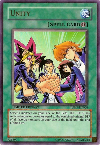 Unity [JUMP-EN006] Ultra Rare | Jomio and Rueliete's Cards and Comics