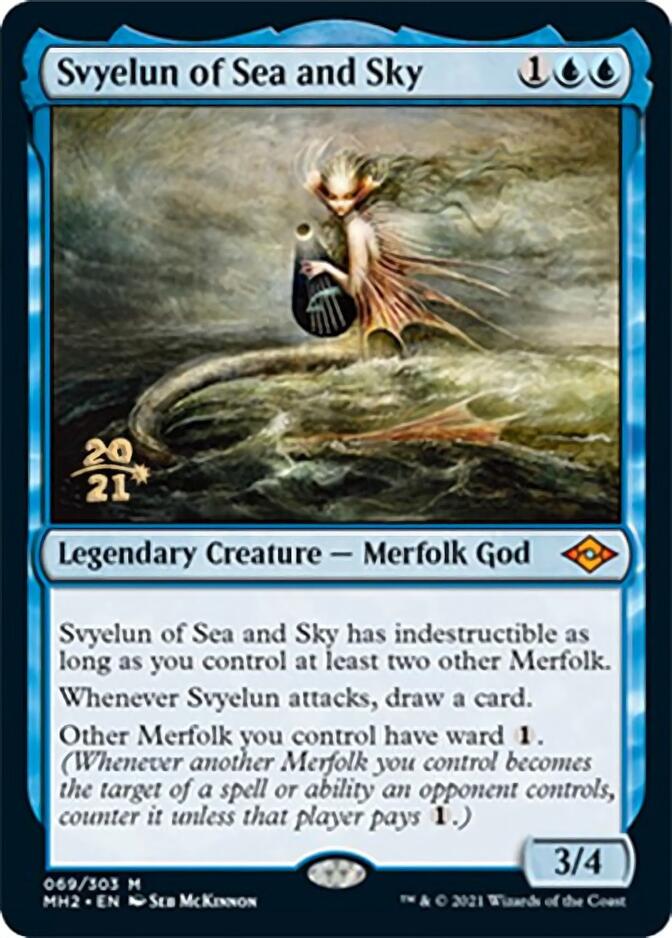 Svyelun of Sea and Sky [Modern Horizons 2 Prerelease Promos] | Jomio and Rueliete's Cards and Comics