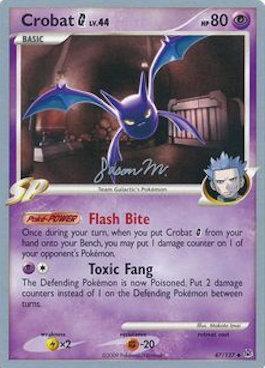 Crobat G LV.44 (47/127) (Queengar - Jason Martinez) [World Championships 2009] | Jomio and Rueliete's Cards and Comics