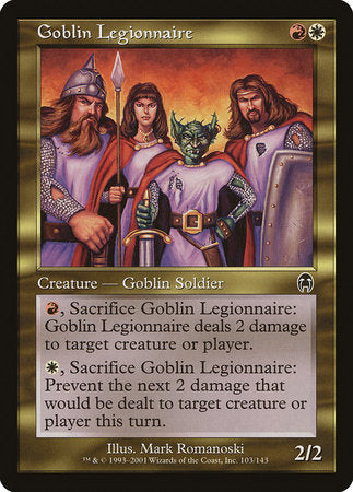 Goblin Legionnaire [Apocalypse] | Jomio and Rueliete's Cards and Comics