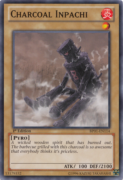 Charcoal Inpachi [BP01-EN114] Common | Jomio and Rueliete's Cards and Comics