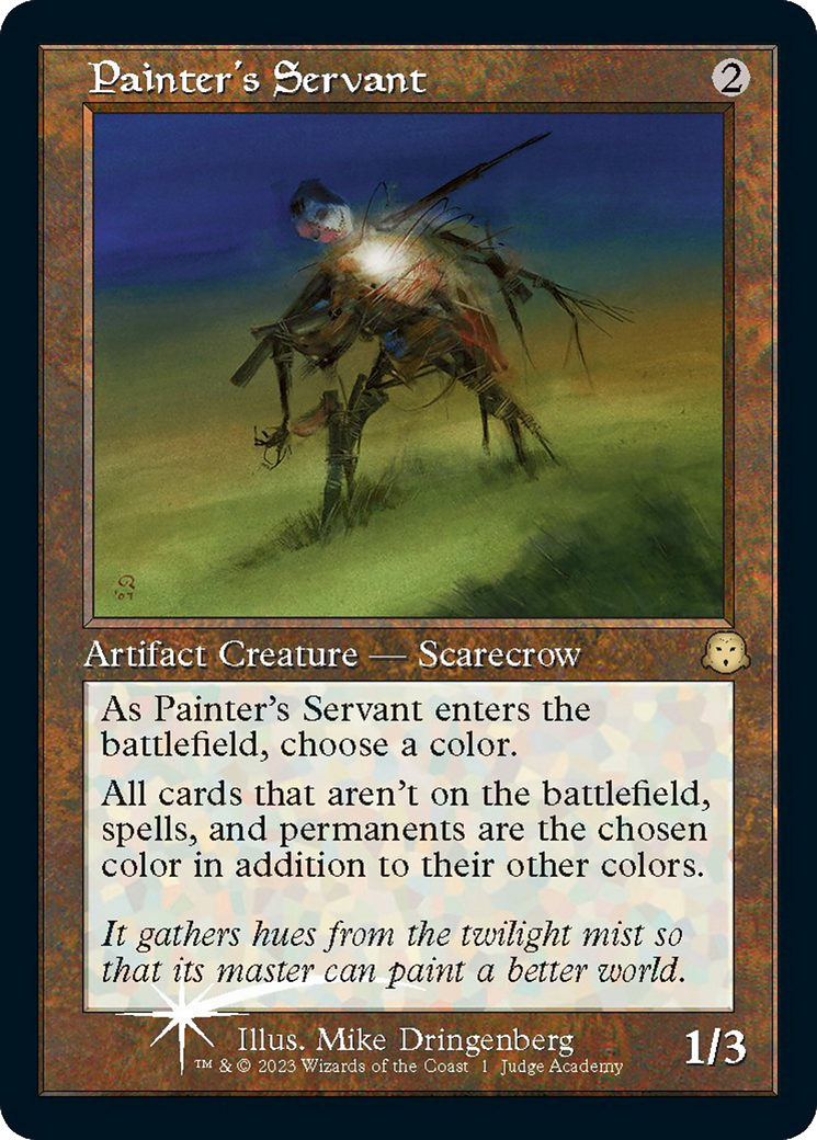 Painter's Servant (Retro) [Judge Gift Cards 2023] | Jomio and Rueliete's Cards and Comics