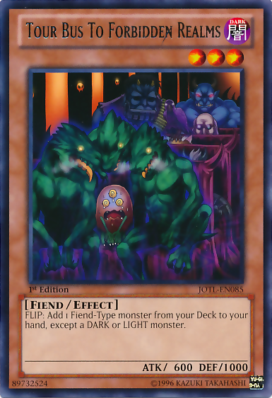 Tour Bus To Forbidden Realms [JOTL-EN085] Rare | Jomio and Rueliete's Cards and Comics