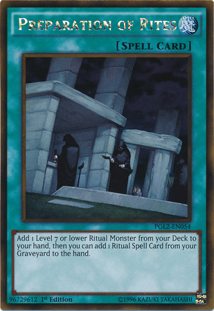 Preparation of Rites [PGL2-EN054] Gold Rare | Jomio and Rueliete's Cards and Comics