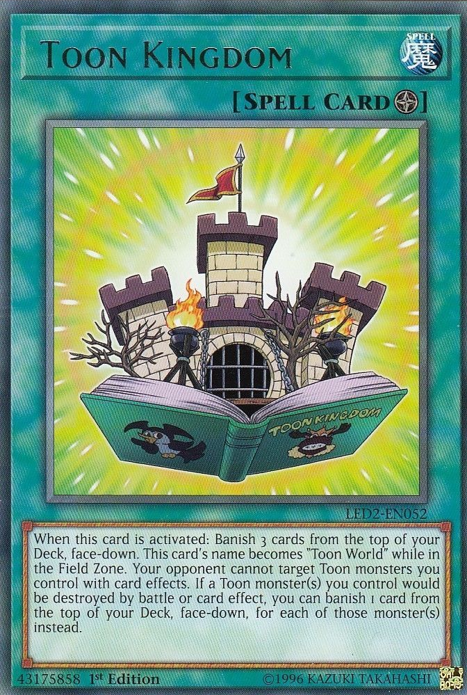 Toon Kingdom [LED2-EN052] Rare | Jomio and Rueliete's Cards and Comics