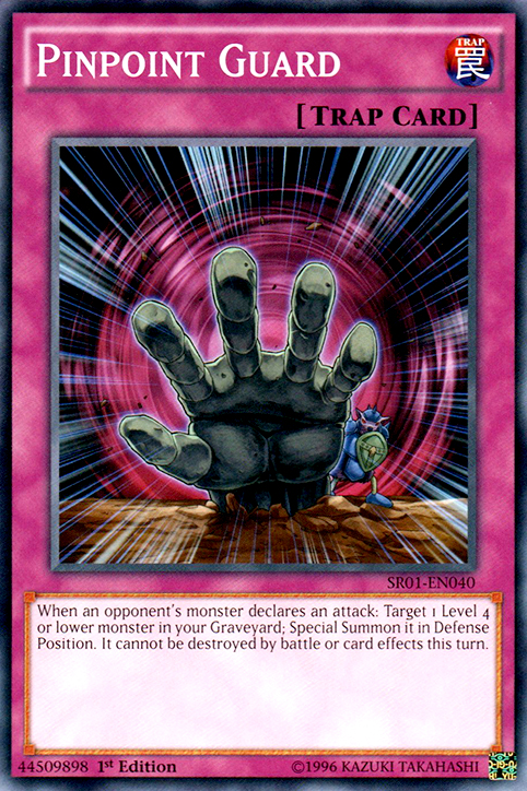 Pinpoint Guard [SR01-EN040] Common | Jomio and Rueliete's Cards and Comics