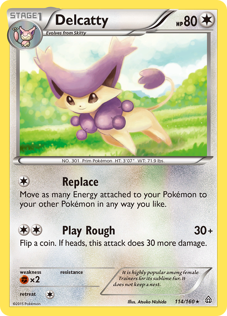 Delcatty (114/160) [XY: Primal Clash] | Jomio and Rueliete's Cards and Comics