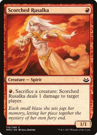 Scorched Rusalka [Modern Masters 2017] | Jomio and Rueliete's Cards and Comics