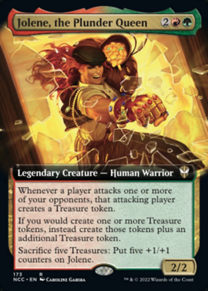 Jolene, the Plunder Queen (Extended Art) [Streets of New Capenna Commander] | Jomio and Rueliete's Cards and Comics