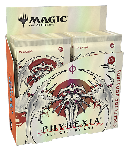 Phyrexia: All Will Be One - Collector Booster Display | Jomio and Rueliete's Cards and Comics
