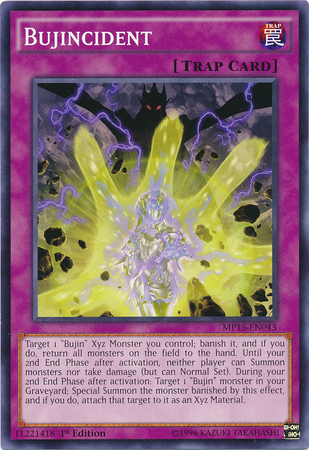 Bujincident [MP15-EN043] Common | Jomio and Rueliete's Cards and Comics