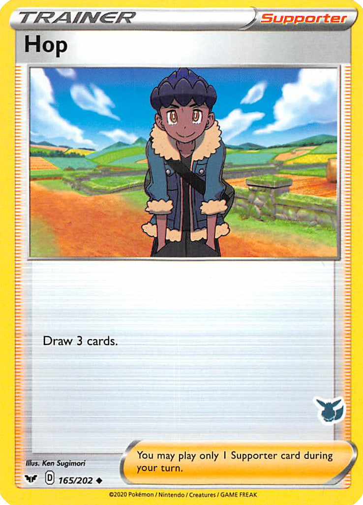 Hop (165/202) (Eevee Deck) [Battle Academy 2022] | Jomio and Rueliete's Cards and Comics