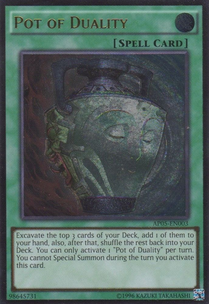 Pot of Duality [AP05-EN003] Ultimate Rare | Jomio and Rueliete's Cards and Comics