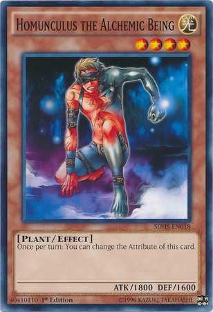 Homunculus the Alchemic Being [SDHS-EN018] Common | Jomio and Rueliete's Cards and Comics