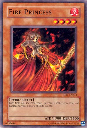 Fire Princess [DB1-EN234] Common | Jomio and Rueliete's Cards and Comics