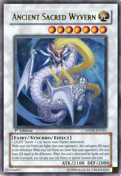 Ancient Sacred Wyvern [ANPR-EN043] Ultra Rare | Jomio and Rueliete's Cards and Comics