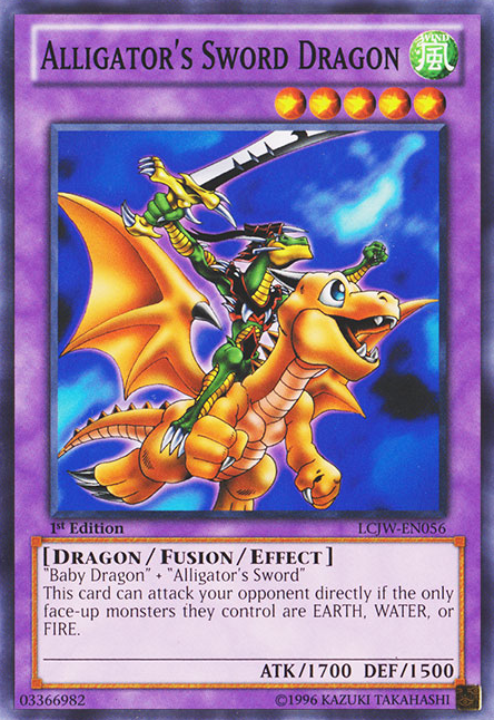 Alligator's Sword Dragon [LCJW-EN056] Common | Jomio and Rueliete's Cards and Comics