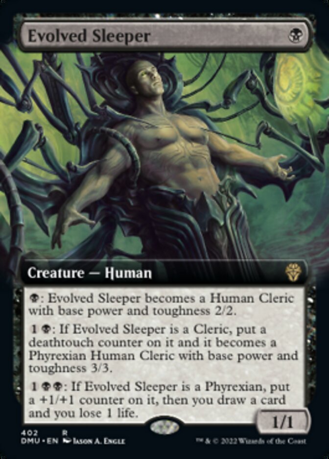 Evolved Sleeper (Extended Art) [Dominaria United] | Jomio and Rueliete's Cards and Comics