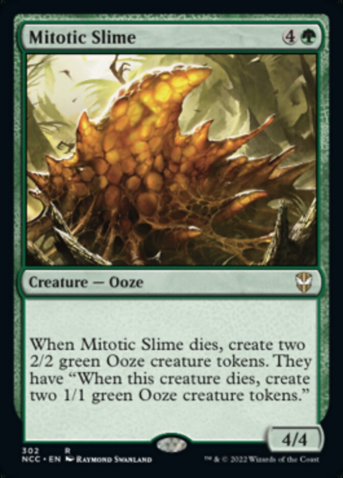 Mitotic Slime [Streets of New Capenna Commander] | Jomio and Rueliete's Cards and Comics