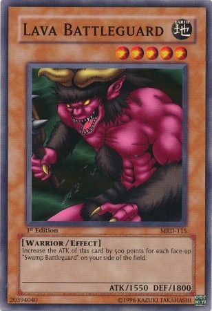 Lava Battleguard [MRD-115] Common | Jomio and Rueliete's Cards and Comics