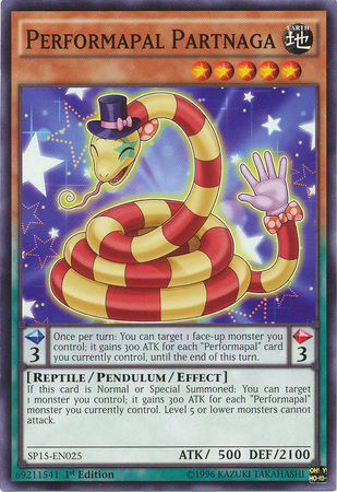 Performapal Partnaga [SP15-EN025] Common | Jomio and Rueliete's Cards and Comics
