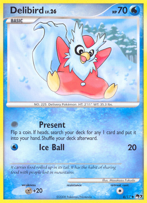 Delibird (6/17) [POP Series 7] | Jomio and Rueliete's Cards and Comics