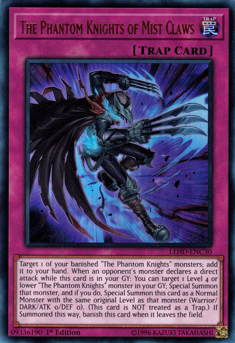The Phantom Knights of Mist Claws [LEHD-ENC30] Ultra Rare | Jomio and Rueliete's Cards and Comics