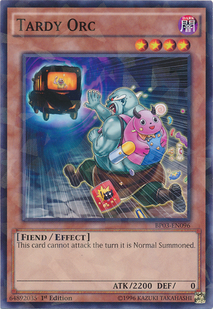 Tardy Orc (Shatterfoil) [BP03-EN096] Shatterfoil Rare | Jomio and Rueliete's Cards and Comics