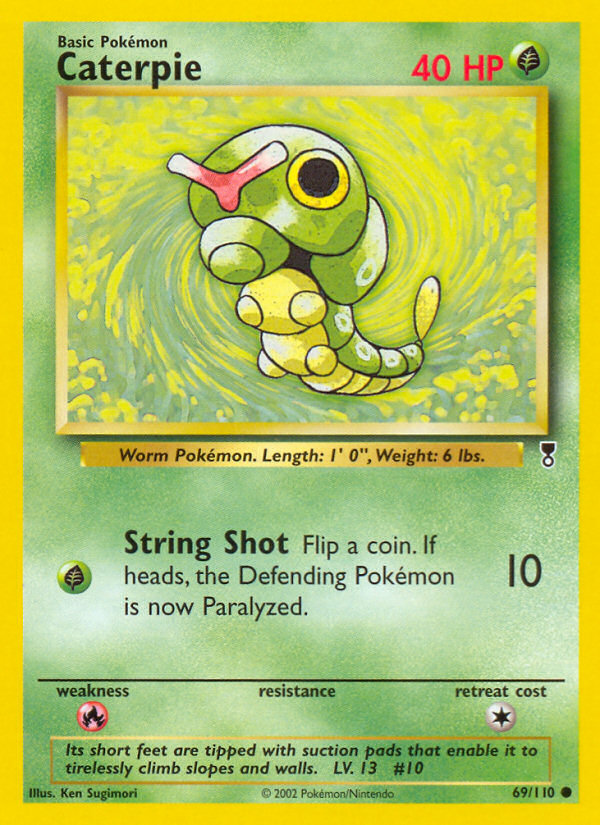 Caterpie (69/110) [Legendary Collection] | Jomio and Rueliete's Cards and Comics
