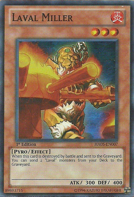 Laval Miller [HA05-EN007] Super Rare | Jomio and Rueliete's Cards and Comics
